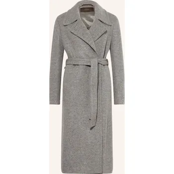 Dámský kabát Windsor. Dámský Vlněný Kabát, šedá, 38
