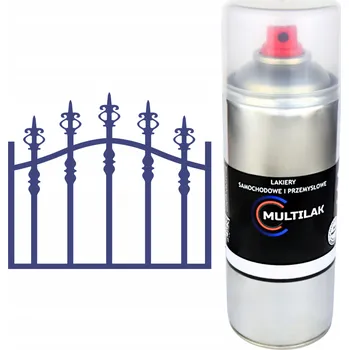 Barva ve spreji Profesionální lesklý antikorozní lak ve spreji na ocel, kov a plech RAL 5013