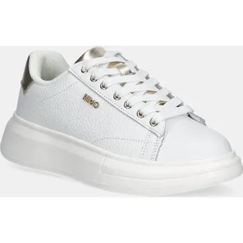 Dámské tenisky Kožené tenisky Liu Jo BABOL 01 dámské, bílá barva, BF5059PX748S1052 00X, EUR 36