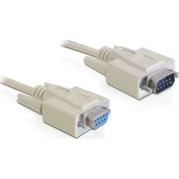 Datový kabel Delock sériový kabel RS-232, Sub-D9 samec/samice 3 m