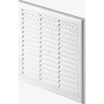 Stavební výplň Mřížka větrací s rámem a síťovinou 210x210