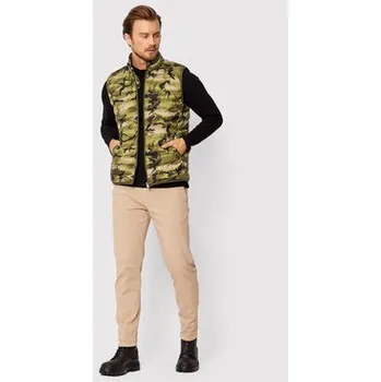 Pánská vesta Tommy Hilfiger Vesta MW0MW18762 Zelená Regular Fit M