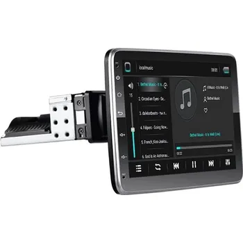 Autorádio PODOFO 1din Otočné Autorádio Android 12 , WIFI GPS USB, Android rádio s GPS navigací, Bluetooth