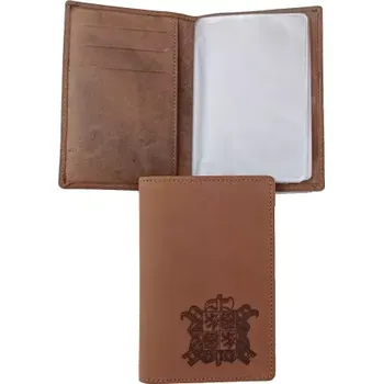 Obal na doklad Kožené pouzdro na doklady se znakem SDH