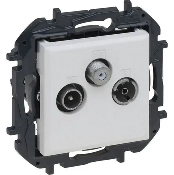 Elektrická zásuvka NILOE S.TV-RD-SAT KONC.BÍLÁ LEGRAND 863179B