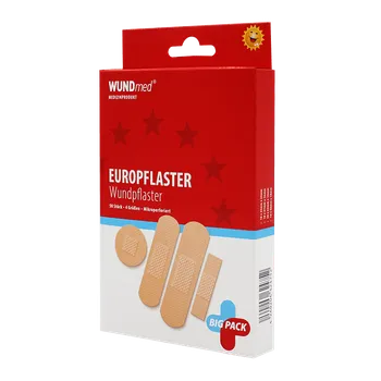 Náplast WUNDmed Náplasti EURO Univerzální 50 ks Wundmed náplasti EURO UNI 50ks