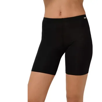 Kalhotky Dámské šortky Vamp Micromodal Plain Biker Shorts 22804 black velikost M