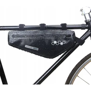 brašna na kolo Cyklistická brašna pod rám VODOTĚSNÝ 3L 36×15 cm, taška na kolo ZR118