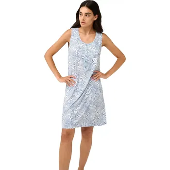 Dámská noční košile Dámská letní noční košile Vamp 22011 blue serene velikost S