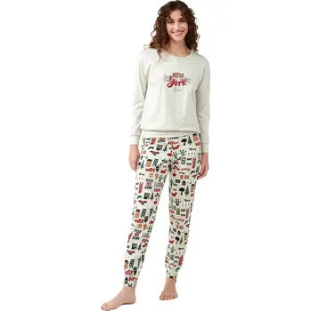 Dámské pyžamo Dámské sváteční pyžamo Vamp 21653 velikost L