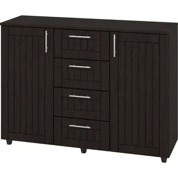 Komoda Komoda K-4+2 MDF Barva: wenge