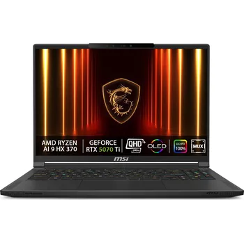 Notebook MSI Stealth A16 AI+ A3XWHG-031CZ 9S7-15FL35-031