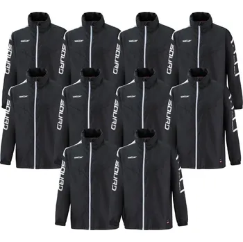 Saller SQUAD50 10 x Nepromokavá bunda BARVA: 360 černá-bílá, Velikost: XL Ochrana a styl pro každé počasí