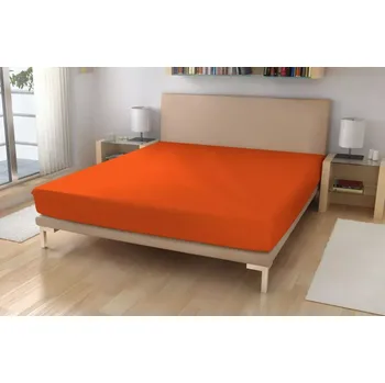 Prostěradlo Froté prostěradlo EXKLUSIVE Cihlová 90/200