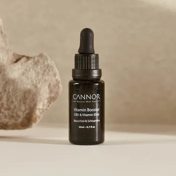 Pleťový olej Cannor Vitamínový elixír – suchý pleťový olej Schisandra & CßD 20ml exp.01/26