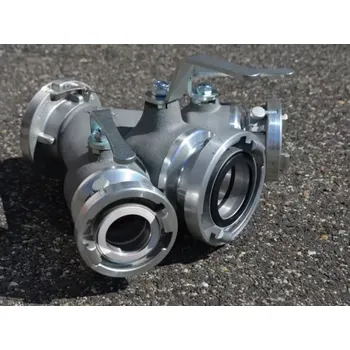 Příslušenství k čerpadlu Rozdělovač EXTRA sevřené vývody C - kované spojky + páčkové pojistky