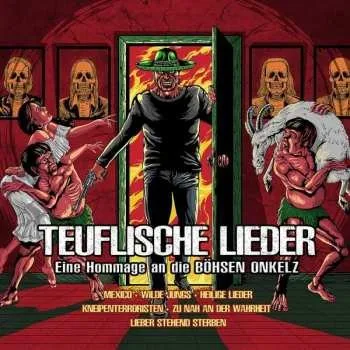 Zahraniční hudba LP Various: Teuflische Lieder (Eine Homage An Die Böhsen Onkelz) LTD 2020 Red Vinyl Limited Edition