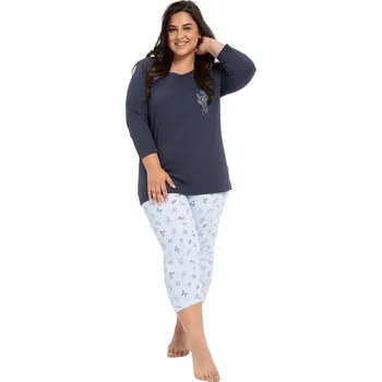 Dámské oblečení Dámské pyžamo 3012 Magnolia - XXL