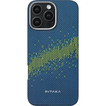 Pouzdro na mobilní telefon Pitaka StarPeak Luminous Case svítící kryt iPhone 16 Pro Milky way galaxy