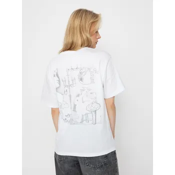 Dámské tričko Carhartt WIP Okniceok (white) S, bílá