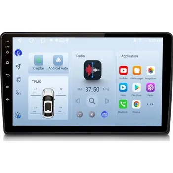 Autorádio Ossuret Autorádio Škoda Fabia 2007-2014, CarPlay, Android, GPS, WiFi, DAB+, RDS