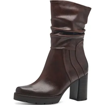 Dámské kozačky Dámská kozačka MARCO TOZZI 2-25479/41 hnědá hnědá 42