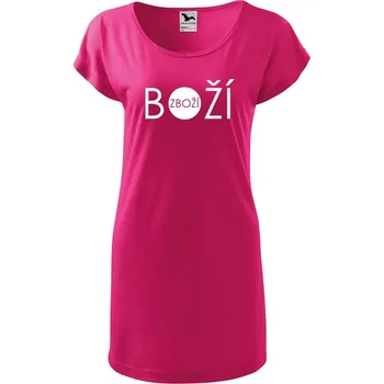 Dámské tričko DOBRÝ TRIKO Dámské tričko/šaty Boží zboží Velikost: 2XL, Barva: Purpurová
