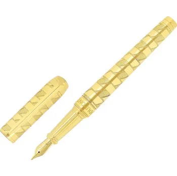 Kancelář S.T. DUPONT - MONOGRAM 1872 - Line D ETERNITY Golden XL - Plnící pero