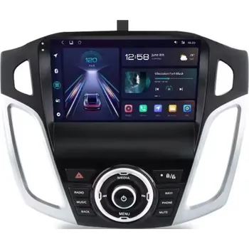 Autorádio Ossuret 8 GB Autorádio pro Ford Focus 3 III, CarPlay, Android Auto, DSP, GPS Navigace, WiFi
