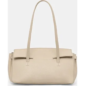 Kabelka Kožená kabelka Liviana Conti A5WA51 béžová 01X, vel. ONE SIZE