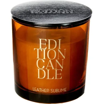 Svíčka EDITION FRAGRANCES Leather Sublime – vonná svíčka 340 g