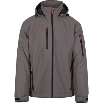 Pánský bomber Payper Pánská bunda CREEK ULTRALITE PAD, odlehčený softshell Barva: KOUŘOVÁ, Velikost: XL