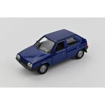 autíčko Welly Škoda Favorit 1:38 modrá