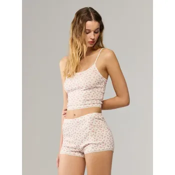 Dámské tričko Dvoudílná pyžamová souprava - L - House - vícebarevná - 482GR-MLC