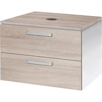 Koupelnový nábytek Koupelnová skříňka pod umyvadlo Naturel Vario Dekor 69x45 cm dub bardolino VARIODESK75ZBIDB