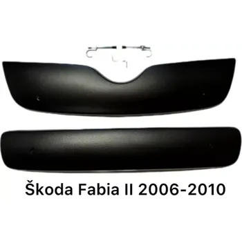 Zimní clona Zimní clona masky chladiče horní + spodní Škoda Fabia II, Roomster 2006-2010 PSK (sada clona masky + clona do nárazníku)