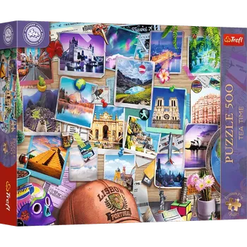 Puzzle Trefl Puzzle 500 Tea Time Vzpomínky na Cestování