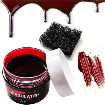 Lékárnička Cvičná imitace krve s houbičkou pro nácvik první pomoci