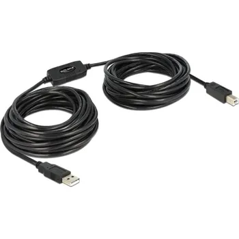 Počítačové příslušenství Delock Kabel USB 2.0 typ A samec > USB 2.0 typ B samec 11 m