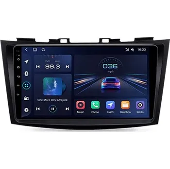 Autorádio Ossuret 2din Autorádio Suzuki Swift 4 2011-2017 Android s GPS navigací, WIFI, Bluetooth, Android