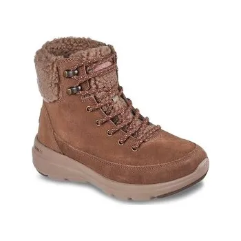 Dámská zimní obuv Skechers Kotníková obuv Glacial Ultra Woodlands 16677/BRN Hnědá 36