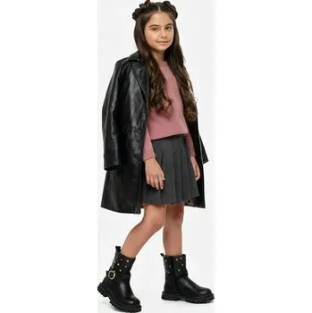 Dámské kozačky DeeZee Polokozačky CEO-CM241227-8 Černá 31