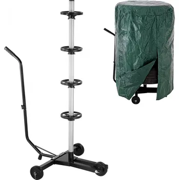 Uskladnění pneumatiky Monzana 108851 pojízdný stojan na pneumatiky