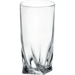 Crystal Bohemia Crystalite Bohemia QUADRO sklenice na vodu, long drink 350 ml / 6 ks