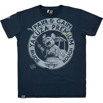 Pánské tričko YAKUZA triko YPS 3907 dark blue - L