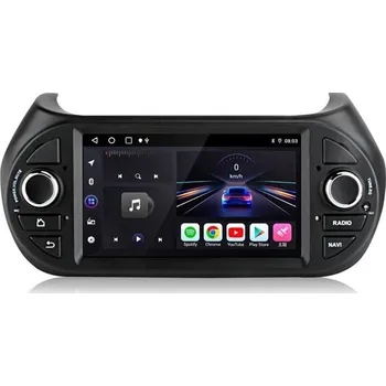 Autorádio Ossuret Autorádio Fiat Fiorino 2007-2011, CarPlay, Android, GPS, WiFi, DSP, DAB+, RDS