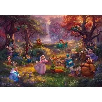 Puzzle Puzzle SCHMIDT Disney Robin Hood 1000 dílků