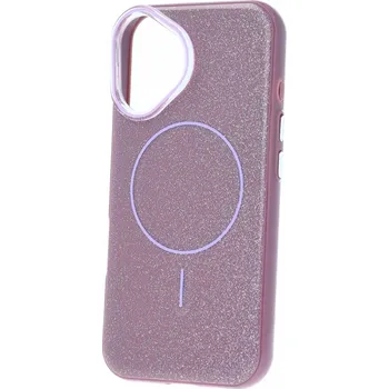 Pouzdro na mobilní telefon Zadní kryt Magsafe Slim Shiny pro iPhone 16 purple