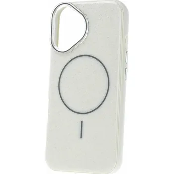 Pouzdro na mobilní telefon Zadní kryt Magsafe Slim Shiny pro iPhone 16 silver