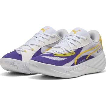 Dámská fitness obuv Boty PUMA ALL-PRO NITRO LA 31189901 TEAM VIOLET/PELE YELLOW EU 45 (UK 10,5)